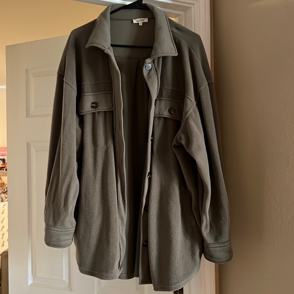 Green shacket